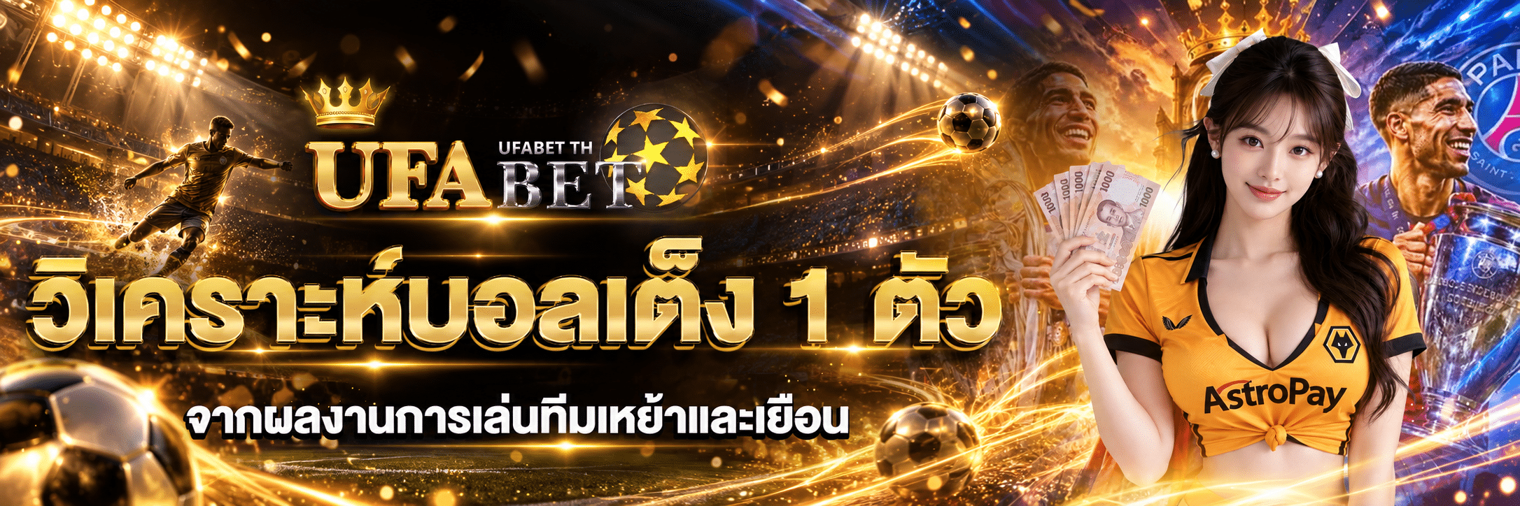 วิเคราะห์บอลเต็ง 1 ตัว